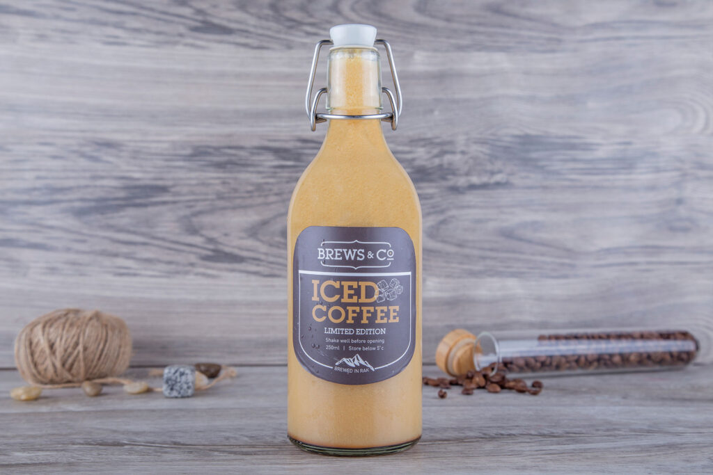 Iced latte 1 litre bottle Brews & Co